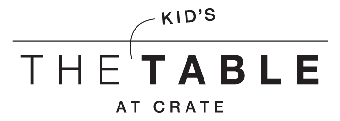 the kids table at crate logo
